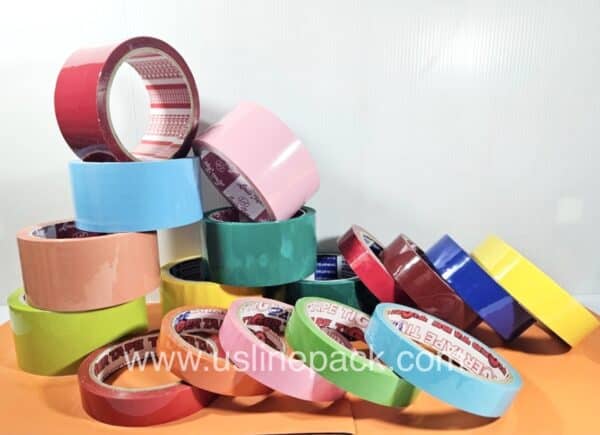 เทปโอพีพีสี เทปกาวสี OPP Tape สี